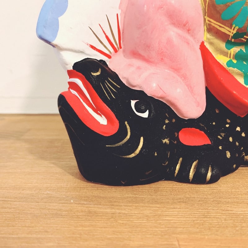 出雲今市土人形『熊金』 | 象々の郷土玩具