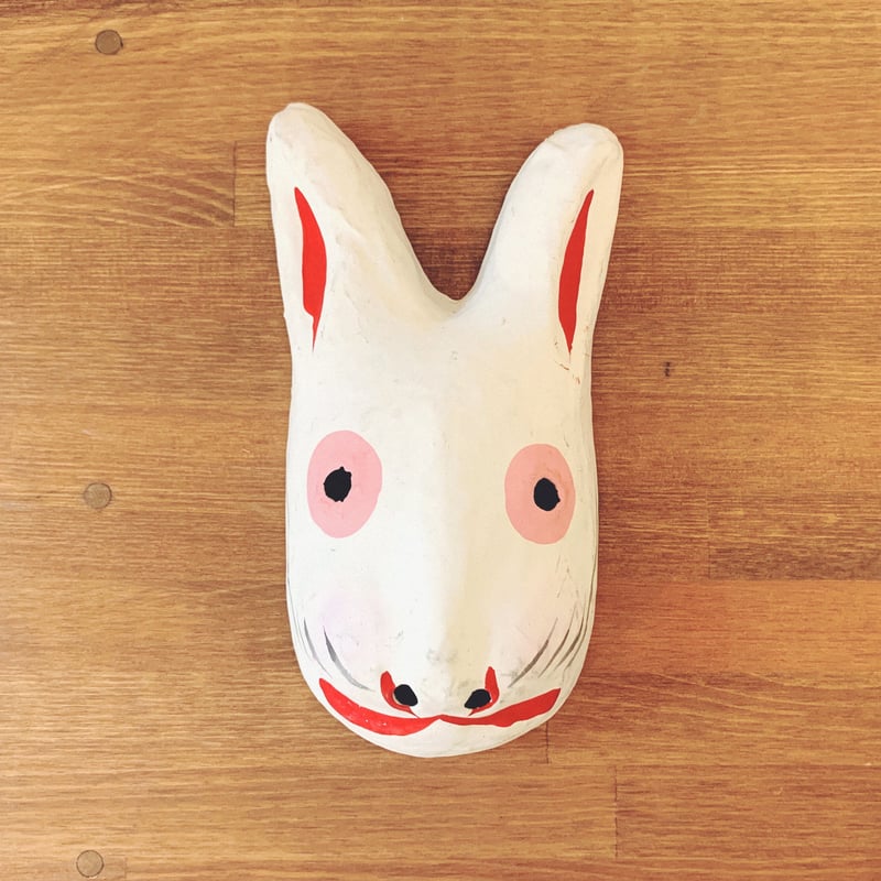 姫路張子の『兎面』 | 象々の郷土玩具