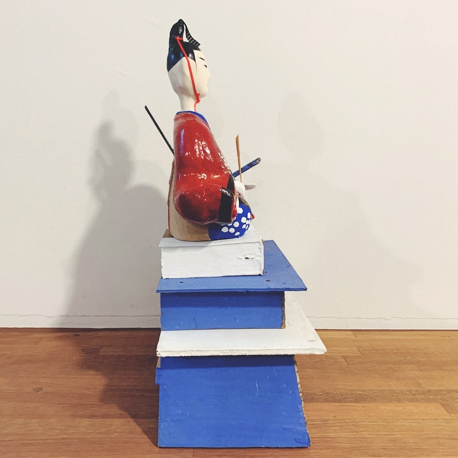 久米土人形『久米天神』 | 象々の郷土玩具