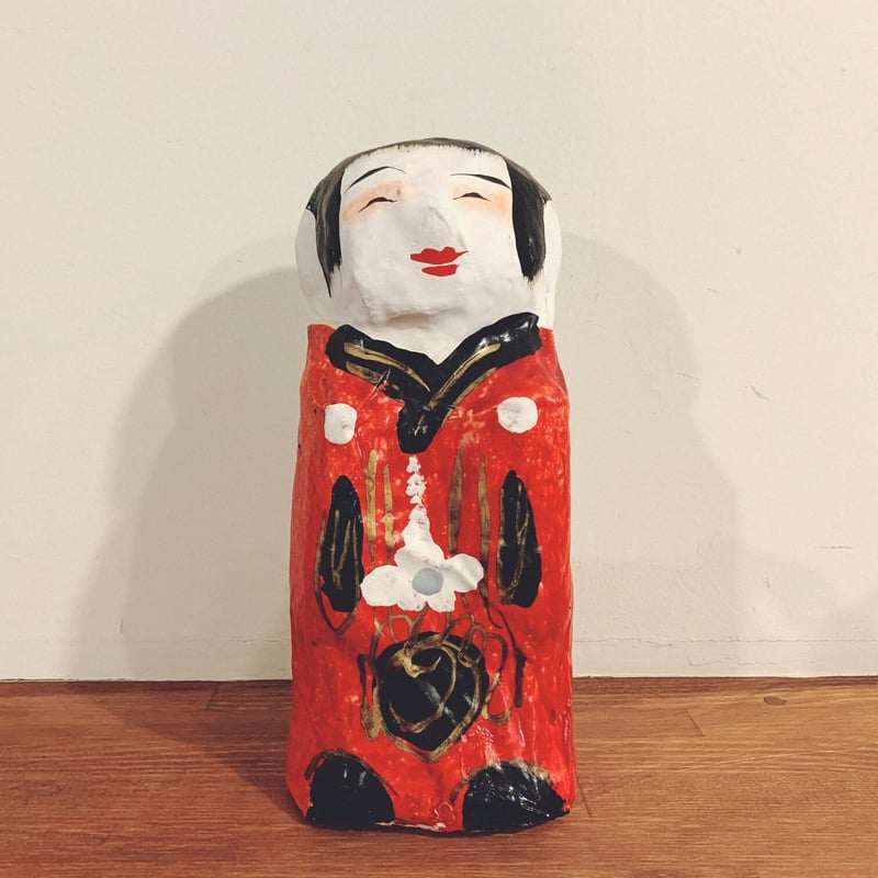 郷土玩具 高松張子 三番叟 宮内フサ97歳作 高松張子・宮内フサの『奉公さん』 | 象々の郷土玩具