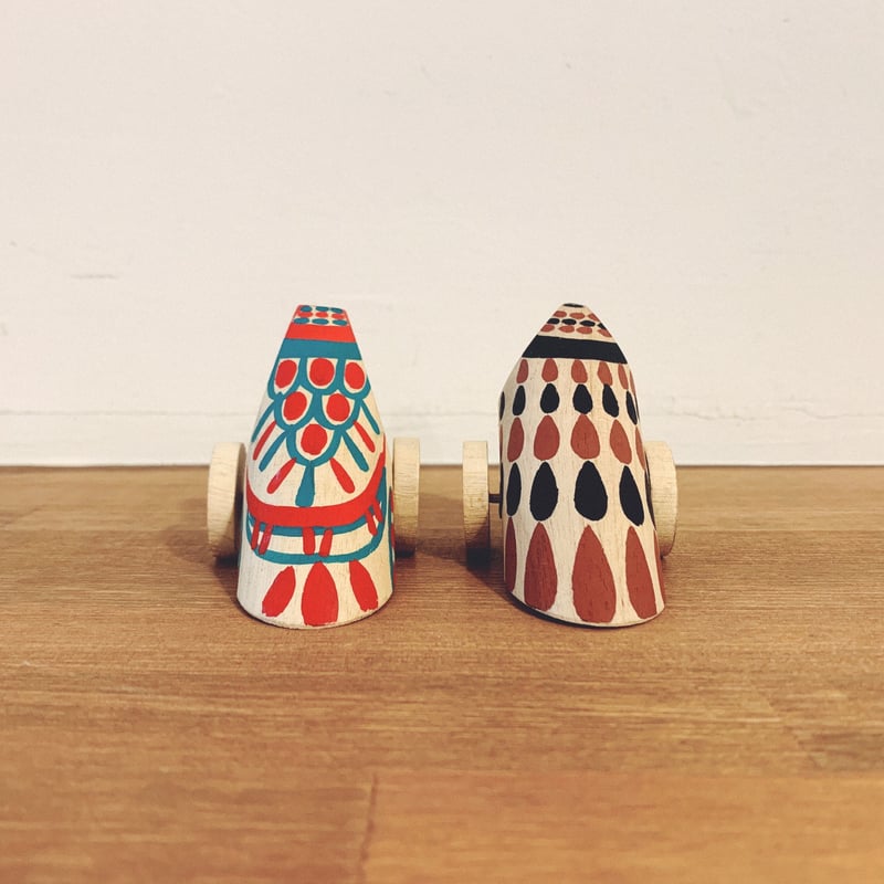 木製郷土玩具 クルマ等9種 木製郷土玩具 クルマ等9種