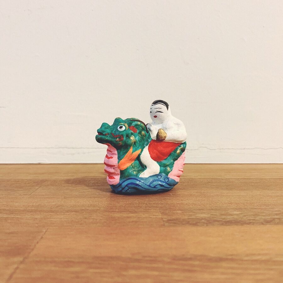 郷土玩具 嫁入人形 大崎文仙堂作 大崎文仙堂『高松嫁入人形・立天神』 | 象々の郷土玩具