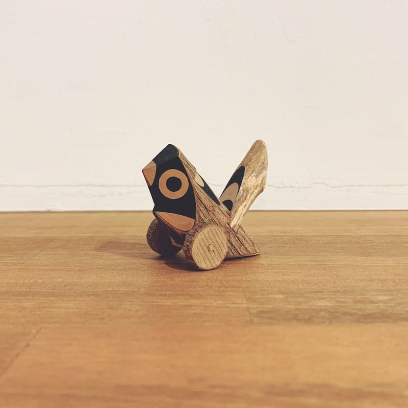 きしまやま　杵島山　一刀彫り「マリヤ」「カチカチ車」 きしまやま杵島山一刀彫り「マリヤ」「カチカチ車」