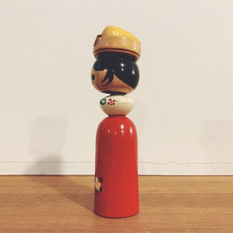 韓国の木製玩具『農民の娘』 | 象々の郷土玩具