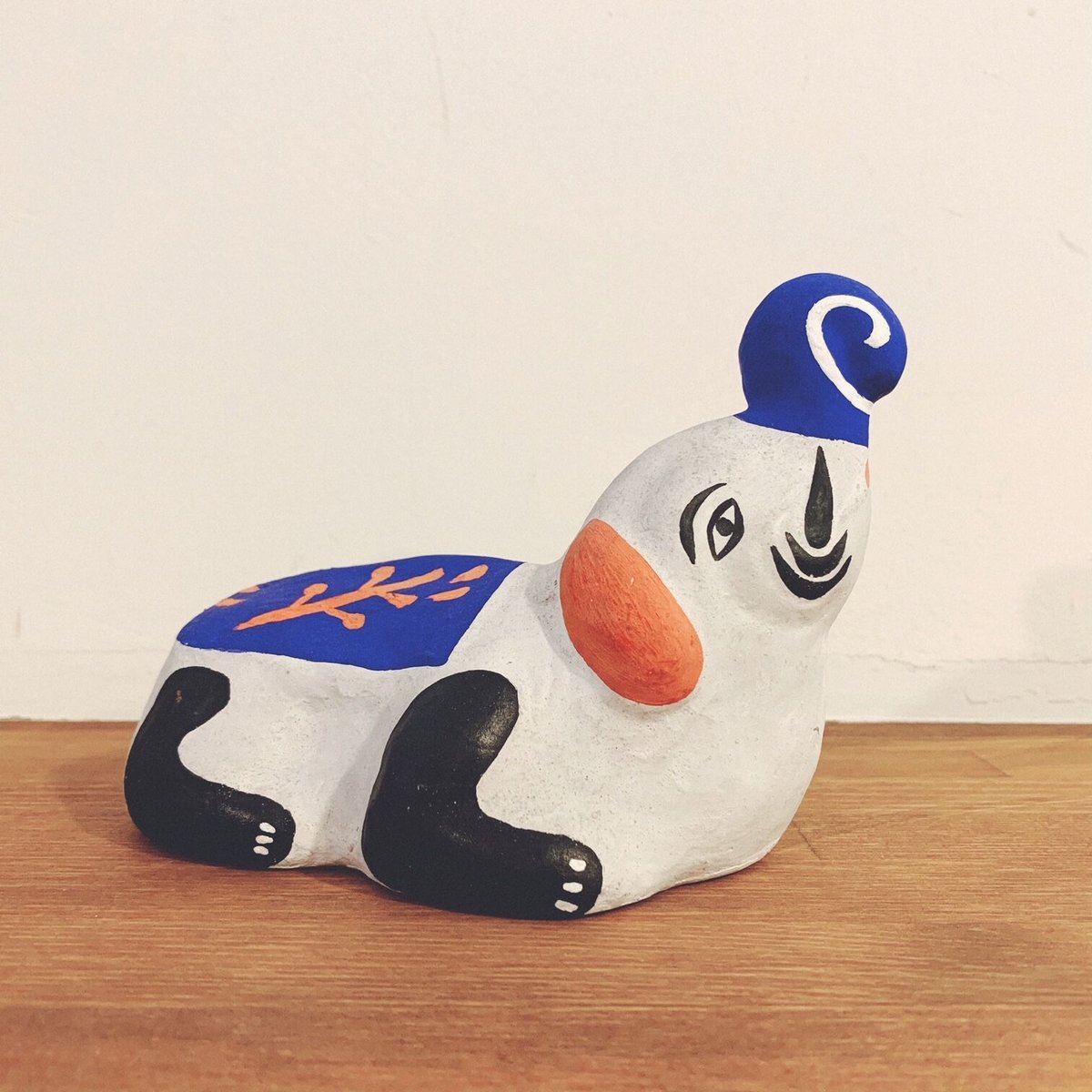 奈良県・大和出雲人形の『白象』 | 象々の郷土玩具