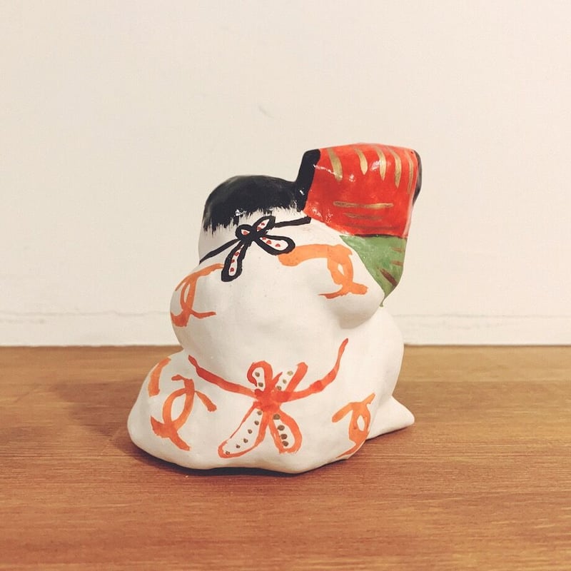 常石張子の『獅子頭持ち童子』 | 象々の郷土玩具