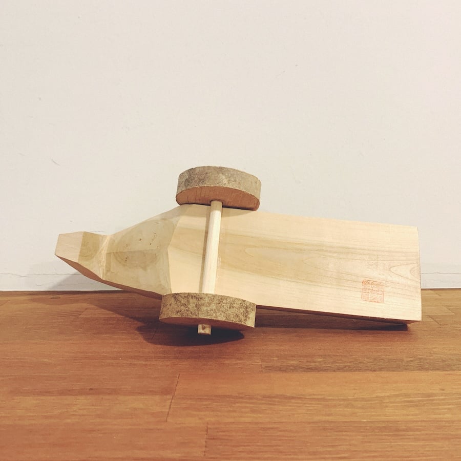 北山田 きじ車 民芸 郷土人形 古道具 アンティーク オブジェ 北山田の