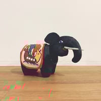 奈良井のからくり玩具『信濃猿・そばのし猿』 | 象々の郷土玩具