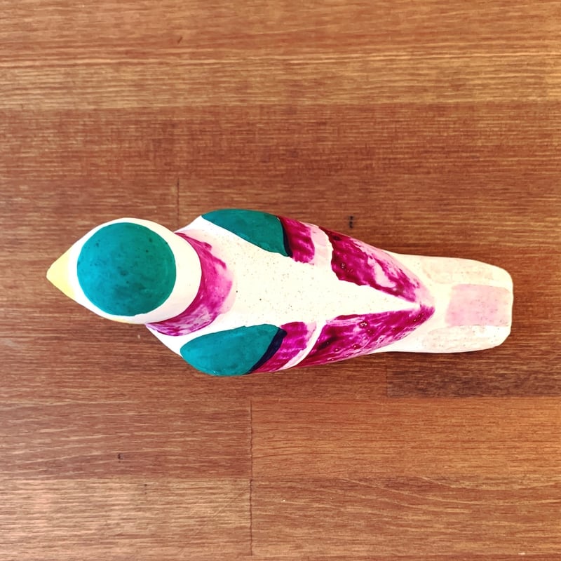 下川原土人形『鳩笛(大)』 | 象々の郷土玩具