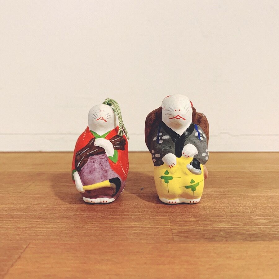 名古屋土人形 花魁 野田末吉 其水 郷土玩具 愛知県 民芸 伝統工芸 風俗 