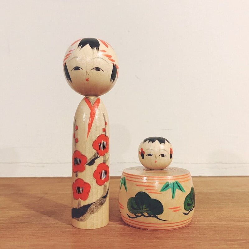 年賀切手こけし』セット | 象々の郷土玩具 年賀切手こけし』セット | 象々の郷土玩具