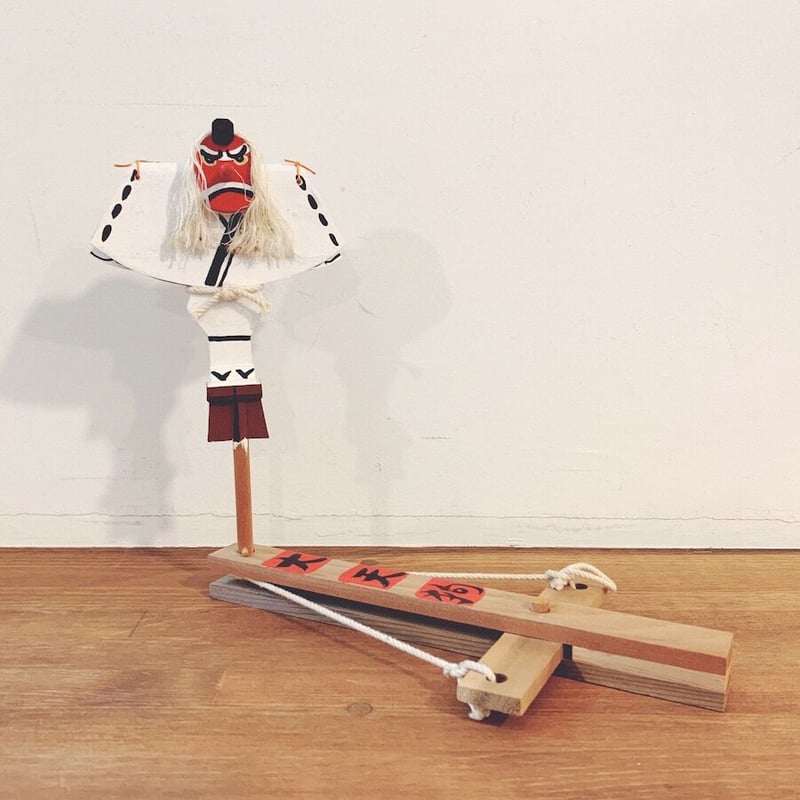 奈良井のからくり玩具『大天狗』 | 象々の郷土玩具