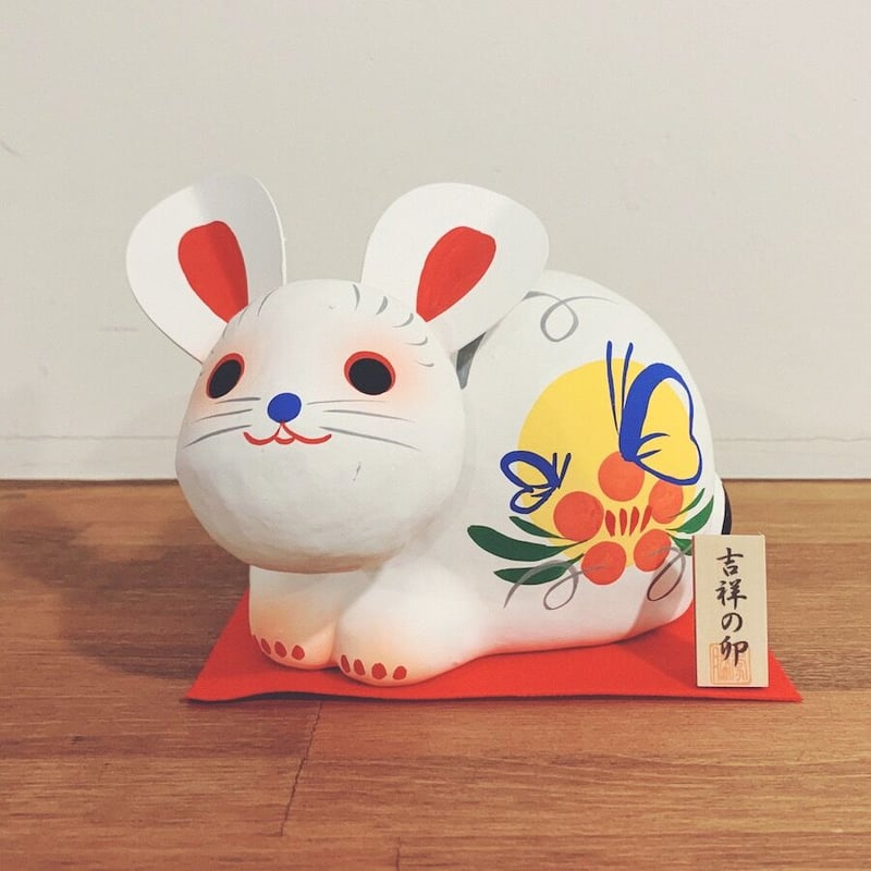 西会津張子『吉祥の卯』 | 象々の郷土玩具