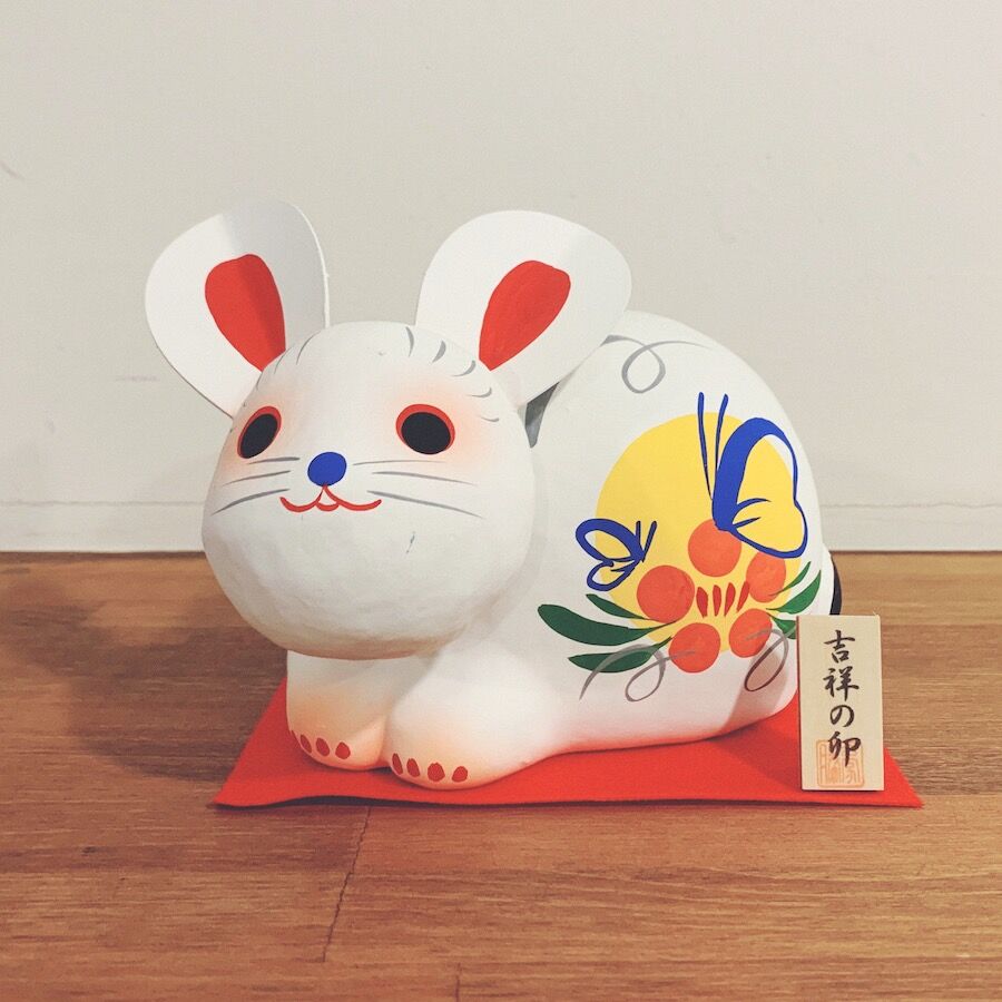 西会津張子『吉祥の卯』 | 象々の郷土玩具