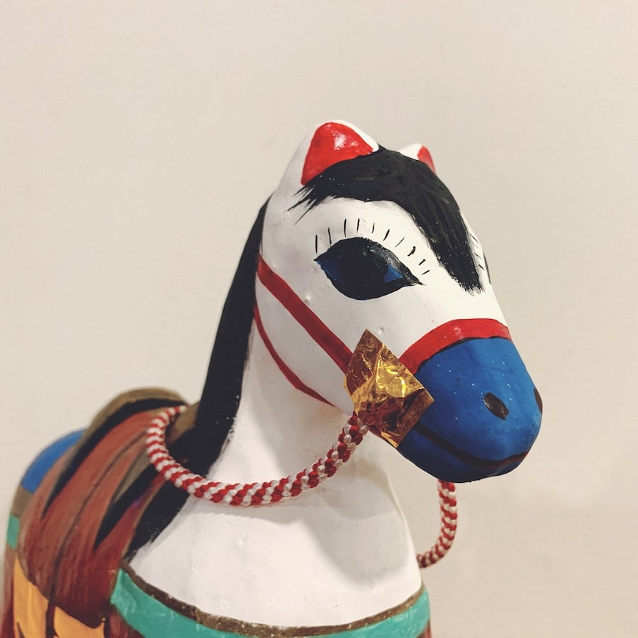 浜松張子・二橋加代『飾り馬』 | 象々の郷土玩具