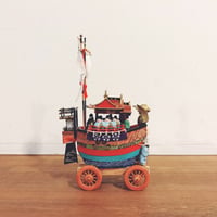 鹿児島神宮の『鯛車』(小サイズ) | 象々の郷土玩具