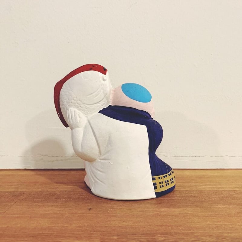 伏見人形・丹嘉『鯛抱き童子』 | 象々の郷土玩具