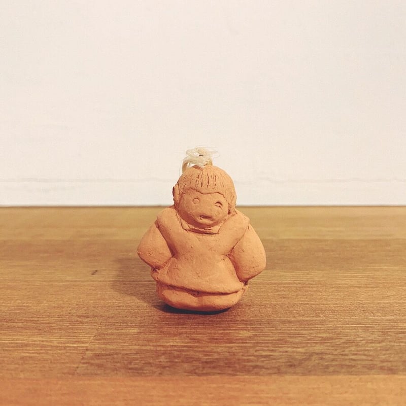 テコチチ　素晴らしい時代人形です。春山作　古いものす。元箱、台付 アンティーク昭和の菅原道真郷土人形 学問成就