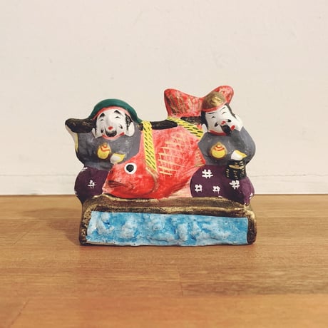 民芸品　牛乗り天神　七代　さがらたかし　作 民芸品 牛乗り天神 七代 さがらたかし 作 牛のおもちゃ 相良人形『牛