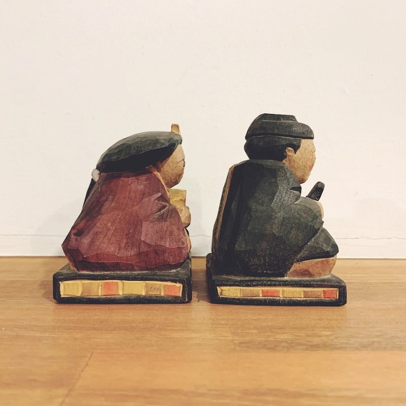 但馬木彫・松田一戯『雛』 | 象々の郷土玩具