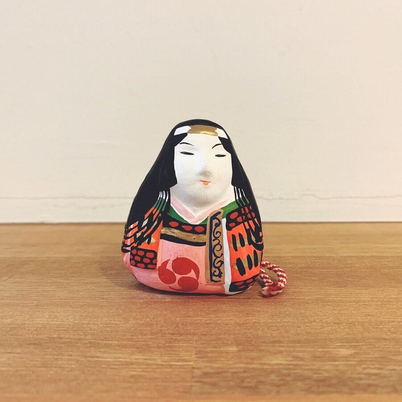 奈良井の土鈴『巴御前』 | 象々の郷土玩具