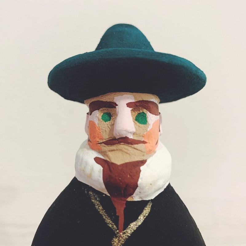 堺湊焼『南蛮人形・大』 | 象々の郷土玩具