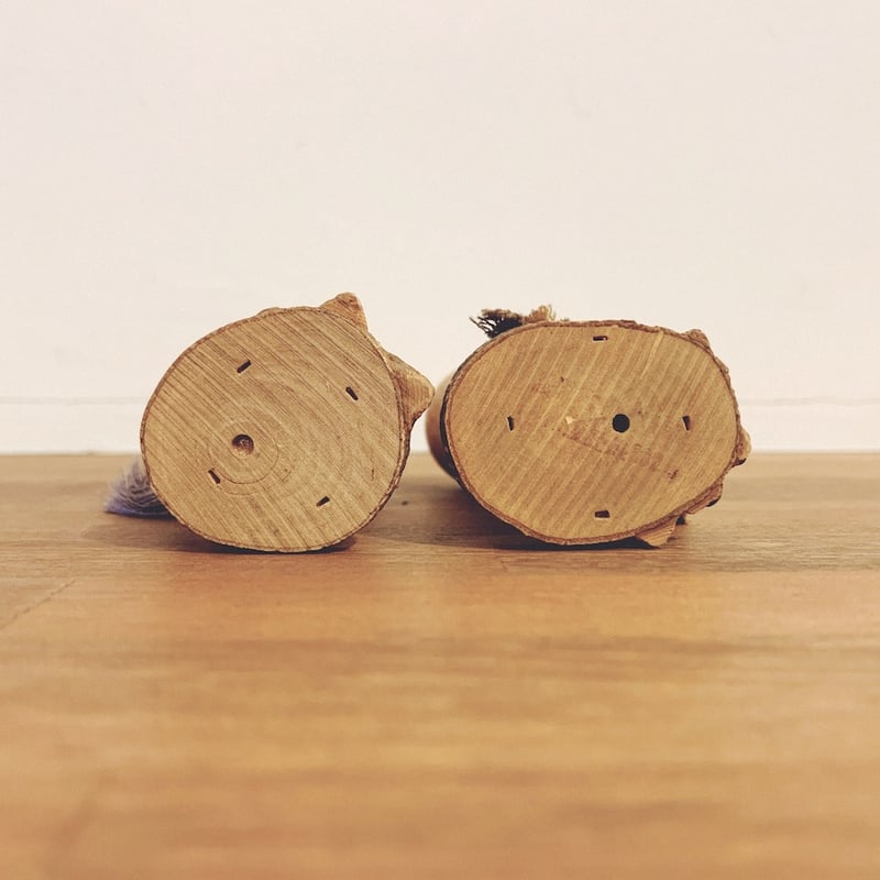 昭和レトロ！『山中湖・夫婦こけし』 | 象々の郷土玩具