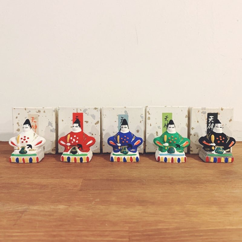 堺湊焼『五色天神』 | 象々の郷土玩具