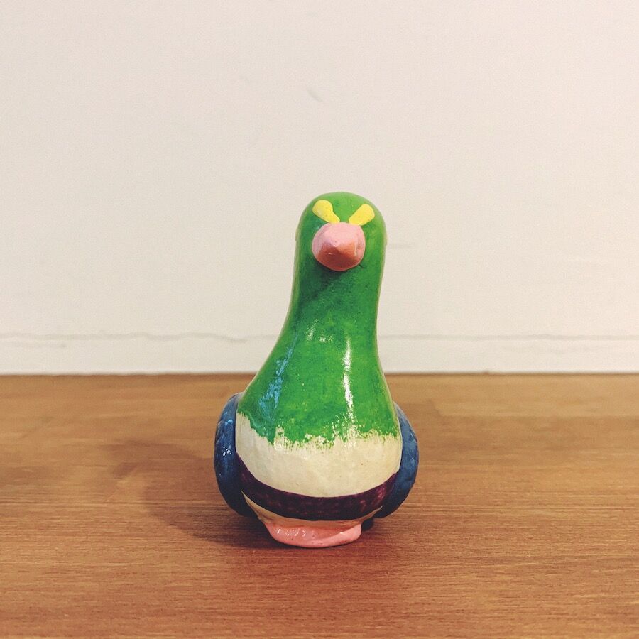 名古屋土人形・野田末吉の『鳩笛・大』 | 象々の郷土玩具