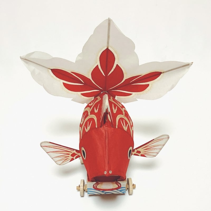 新潟県の灯玩具『新発田の金魚台輪』 | 象々の郷土玩具