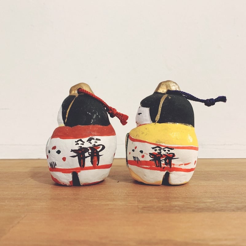 赤膚焼窯元・小川二楽『雛土鈴』 | 象々の郷土玩具