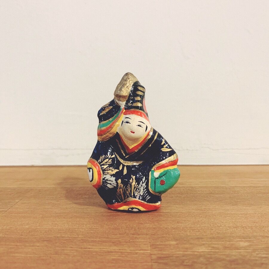郷土玩具 甘ったる 土人形「うさぎ乗り金太郎 稲畑土人形」 売買 郷土玩具 甘ったる 土人形「うさぎ乗り金太郎 稲畑土人形」 売買