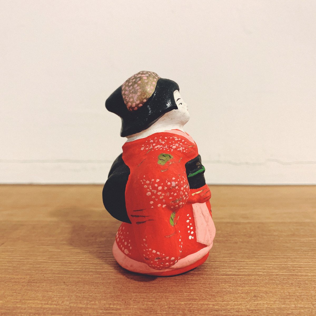 名古屋土人形・野田末吉『娘道成寺』 | 象々の郷土玩具