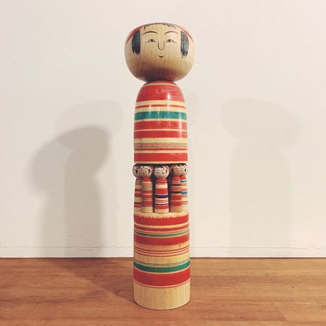 岩本芳蔵 土湯系 こけし 人形 30cm 日本製 伝統工芸 民芸品 工芸品 土湯系 | STORES