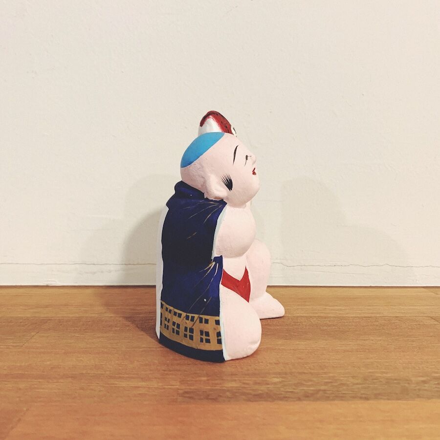 伏見人形・丹嘉『鯛抱き童子』 | 象々の郷土玩具