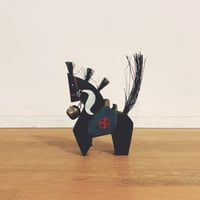 中野土人形の『狆乗り童子』 | 象々の郷土玩具