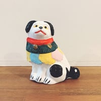 中野土人形の『鯛狆』 | 象々の郷土玩具