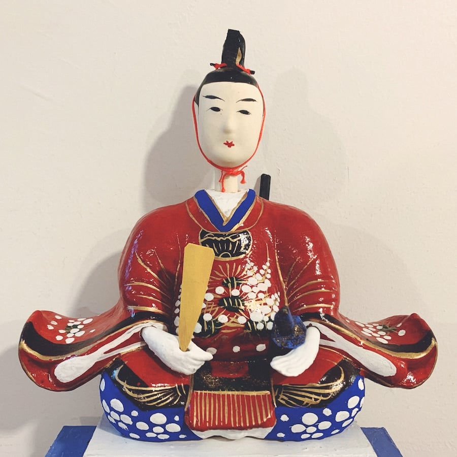 久米土人形『久米天神』 | 象々の郷土玩具