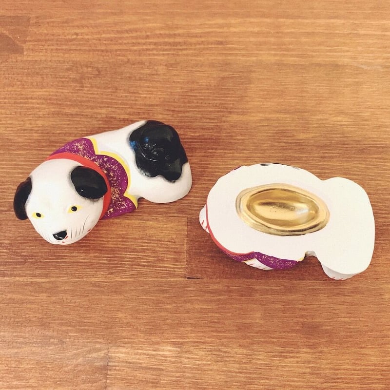 伏見人形・丹嘉『香合・戌』 | 象々の郷土玩具