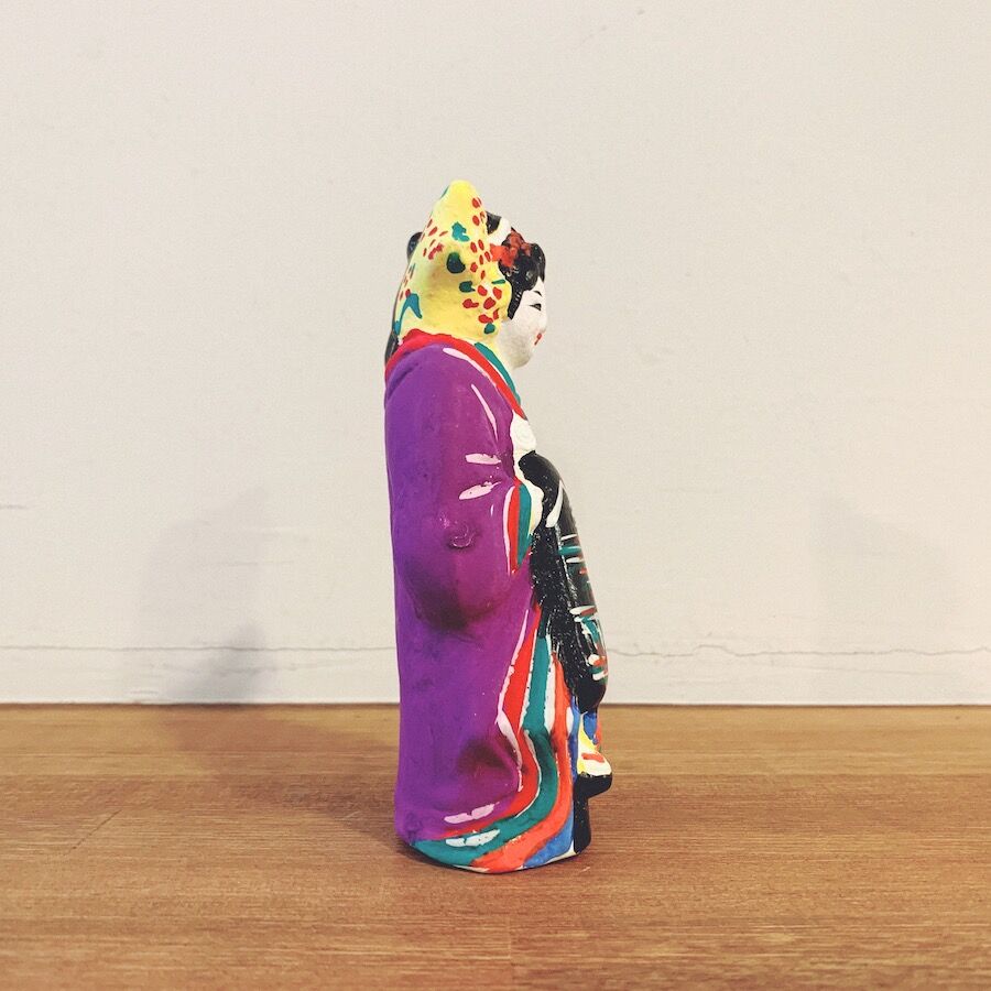 下川原土人形『花魁』 | 象々の郷土玩具