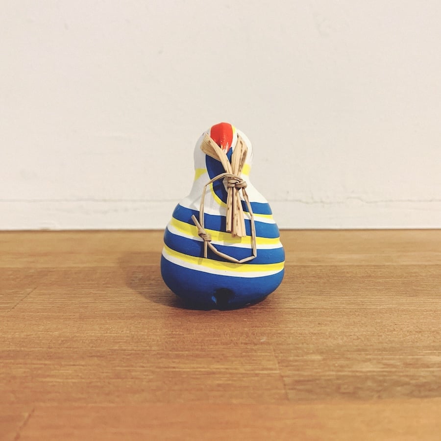 佐藤巳三助 伝統こけし 5点 61cm他 郷土玩具 置物 のごみ人形『干支土鈴・青巳鈴』 | 象々の郷土玩具