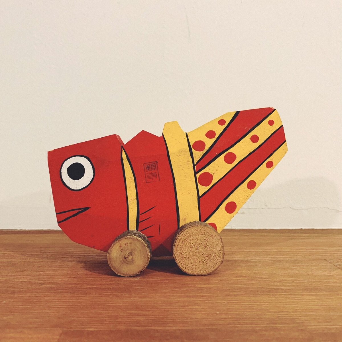 希少 鹿児島神宮 鯛車 郷土玩具 宮地武ニ 工房みやじ 郷土玩具 縁起物 福缶