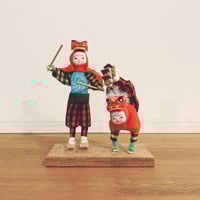 中島めんや『猿の三番叟』 | 象々の郷土玩具