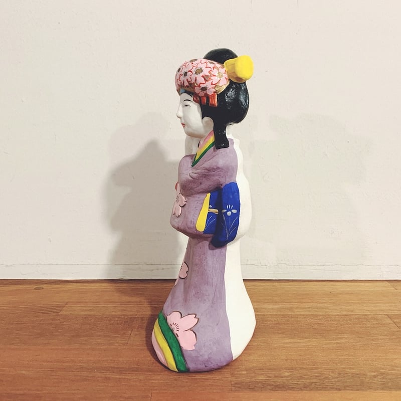 名古屋土人形・野田末吉『静御前』 | 象々の郷土玩具