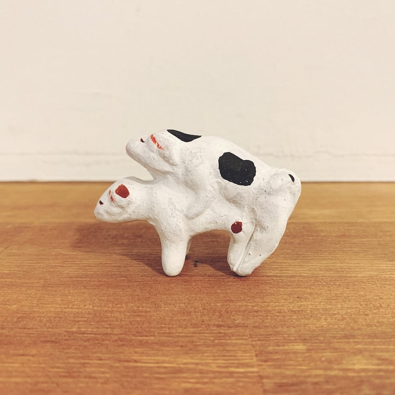 堺湊焼・住吉人形『むつみ犬』 | 象々の郷土玩具