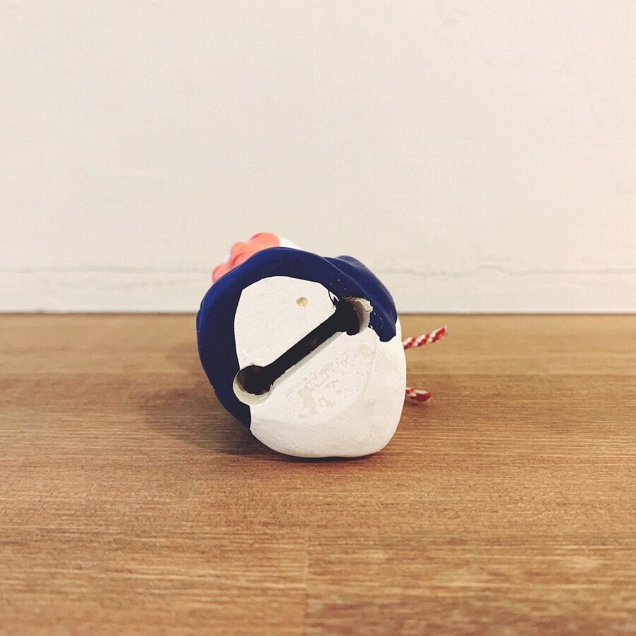 □84：郷土玩具 土鈴 中山道 奈良井 中西康二 十二支 11点 箱付□