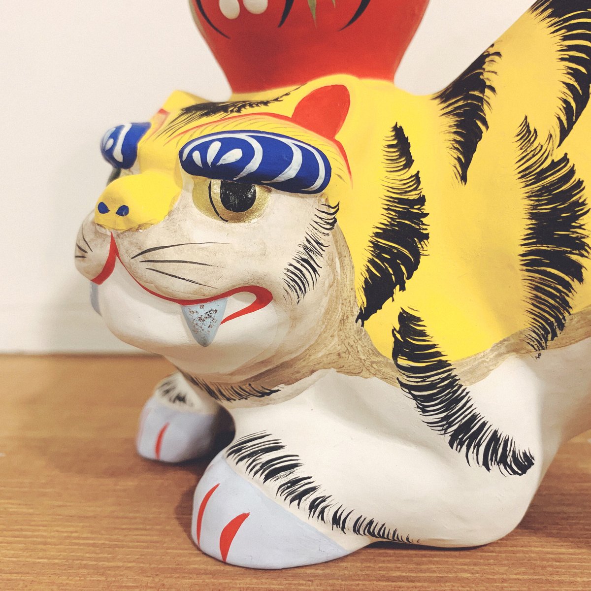 土鈴 福虎 どこか異国な虎 寅 土人形(郷土玩具 虎 寅 トラ) 土鈴 福虎 どこか異国な虎 寅 土人形(郷土玩具 虎 寅 トラ)