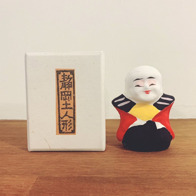 ☆福助　土人形☆ 静岡土人形の『福助』 | 象々の郷土玩具
