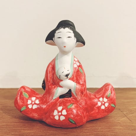 土人形 相良土人形 七代目さがらたかし 雛人形 ひな祭り お雛様 民藝 土人形☆相良土人形☆七代目さがらたかし☆雛人形 ひな祭り