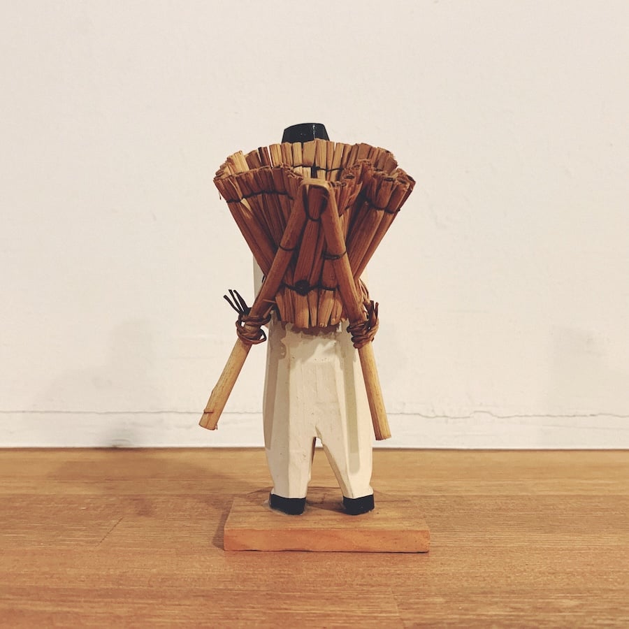韓国の木製玩具『農夫』 | 象々の郷土玩具